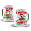 Artes Caneca Flork Natal Memes Bento Editável Pdf + Png