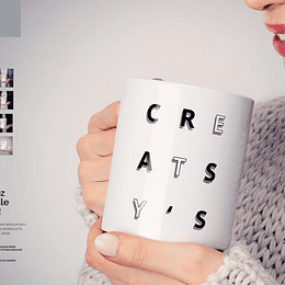 Mockup para Caneca Modelo 2 em Photoshop 