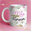 Artes para Caneca Floral Alfabeto Dia das Mães em Jpg