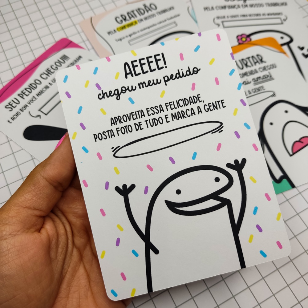 16 Artes para Cartões de Agradecimento Flork Arquivos Jpeg 2