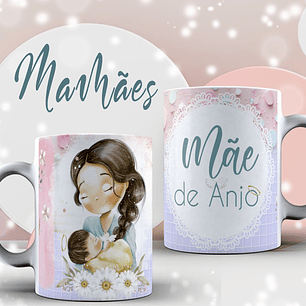 16 Artes Canecas Dia das Mãe Arquivos em CorelDraw