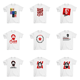 33 Artes Camisa Lula Eleições Política Sublimação Arquivos Png