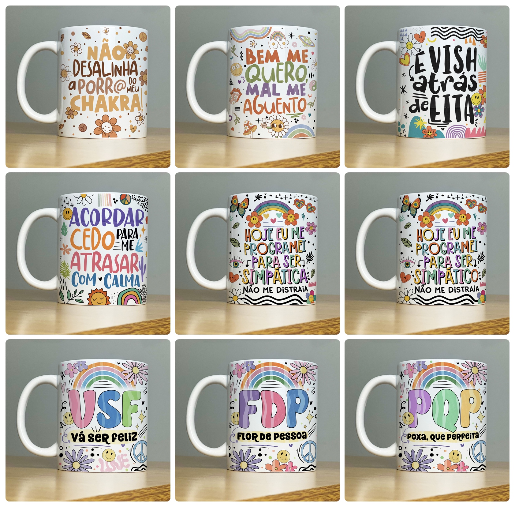 40 Artes Caneca Vibes Arquivos em Jpg 2