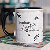 10 Arte para Caneca Frase Motivacional Seja Forte em Corel Draw