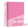 Arquivo Agenda e Caderno Rosa Menina Pink 2024 em Pdf  