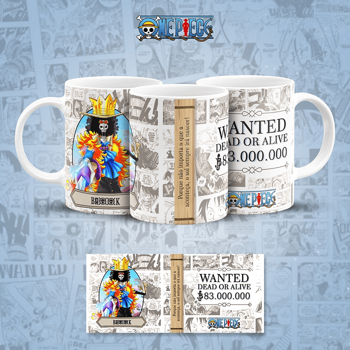 13 Artes para Caneca One Piece em Jpg