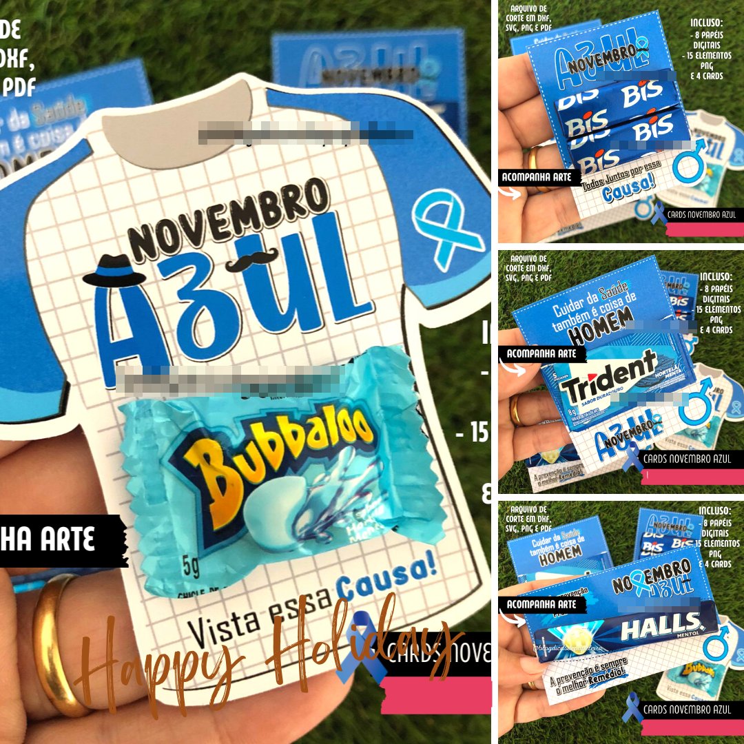 Arquivo de Corte Mimos Novembro Azul em Pdf  1