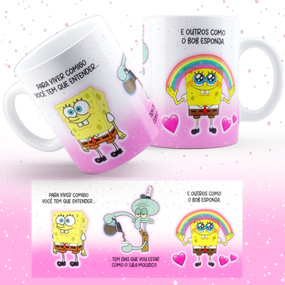 Artes para Caneca Frases Animadas Personagens em Jpg 7