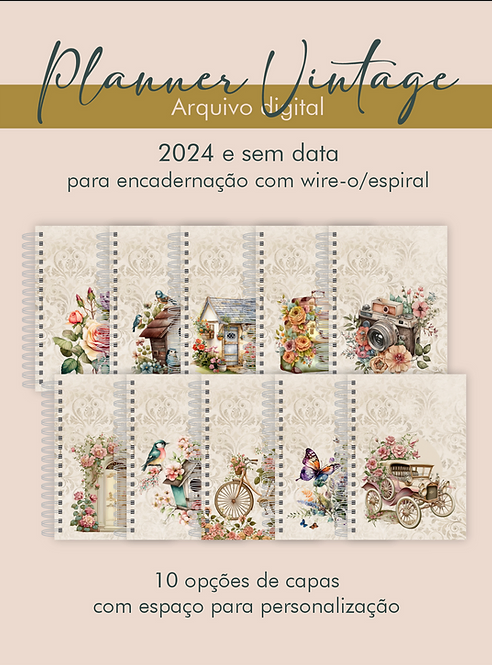 Arquivo Combo Vintage Encadernação 2024 em Pdf 6