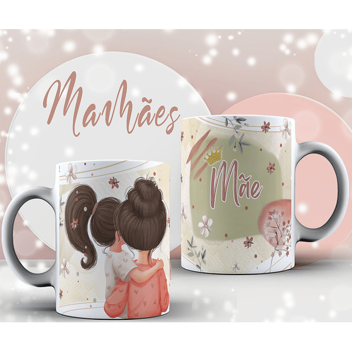 16 Artes para Caneca Santinhos Arquivos em Corel Draw 