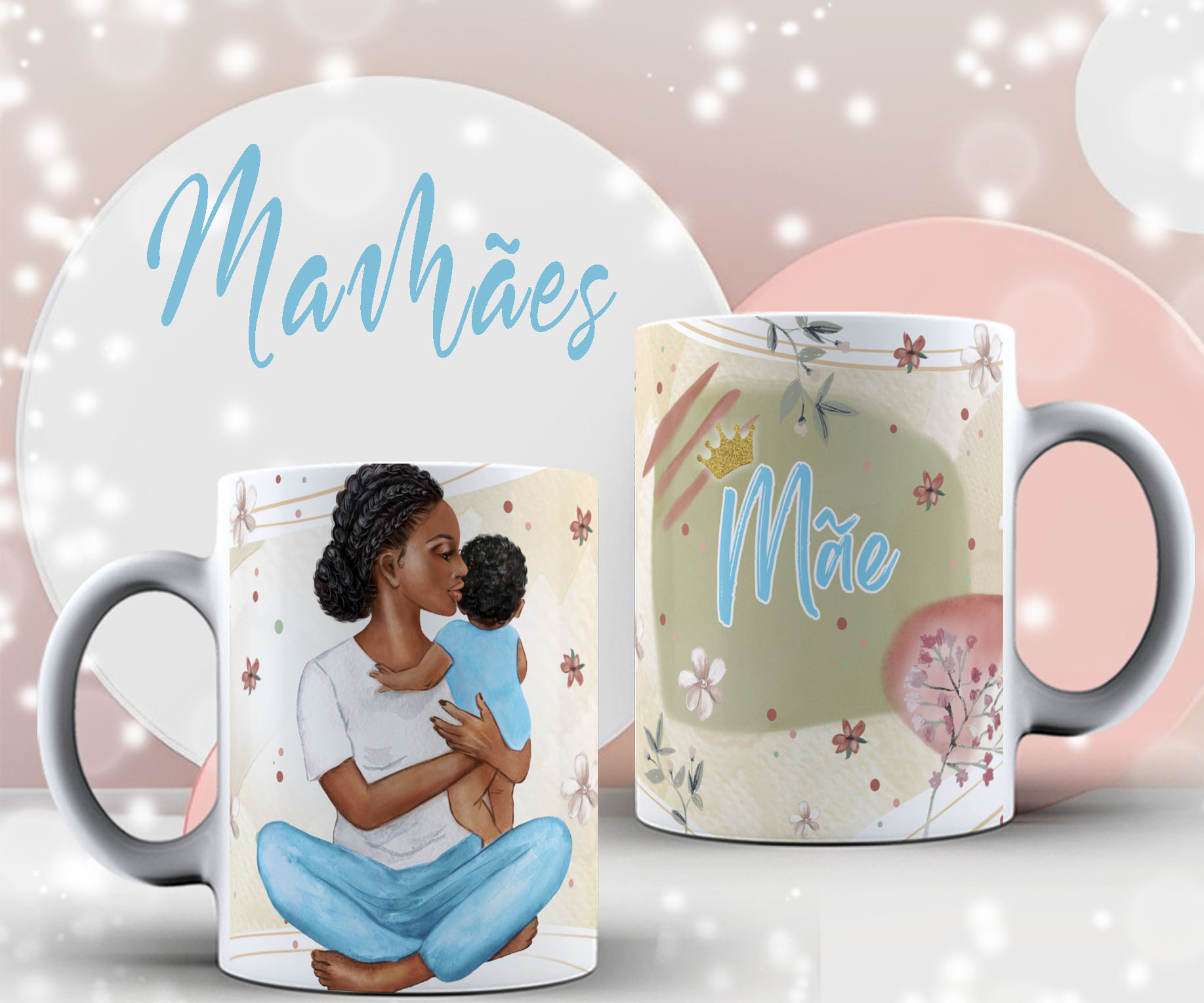 16 Artes para Caneca Santinhos Arquivos em Corel Draw  15