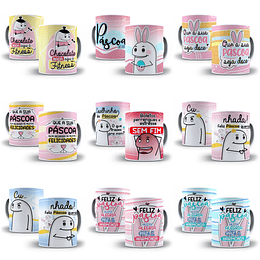 28 Artes para Caneca Páscoa Flork e Outros em Jpg 