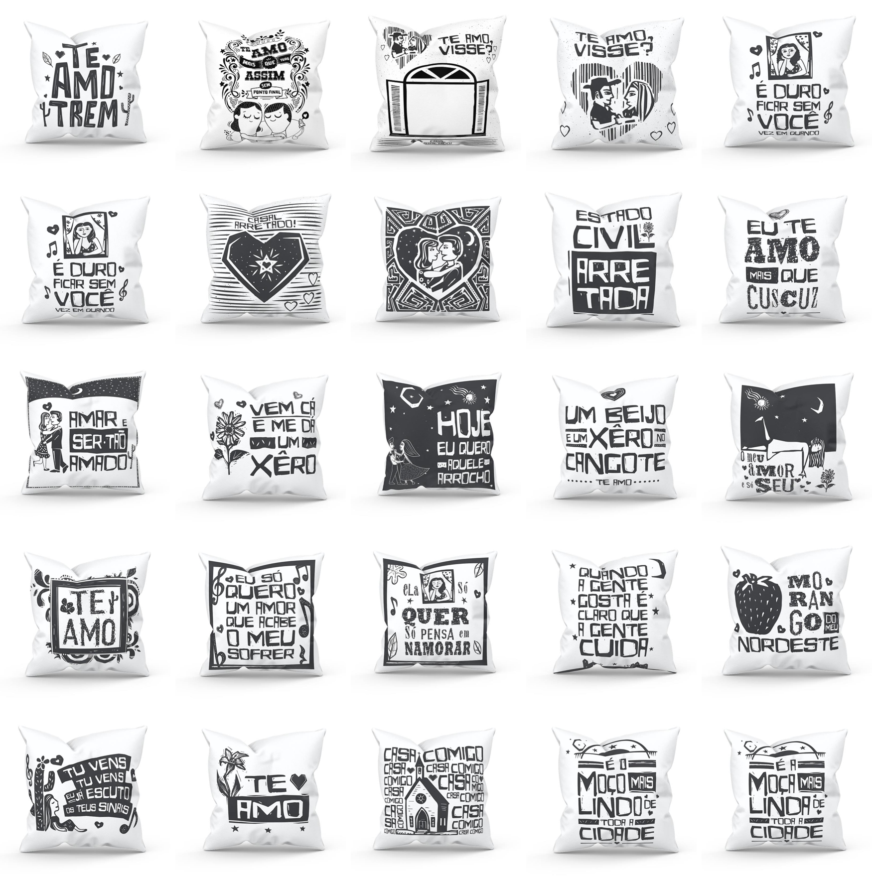Artes Caneca Dia dos Namorados Camisa Almofadas Completo Arquivos Jpg Png + Mockups 5