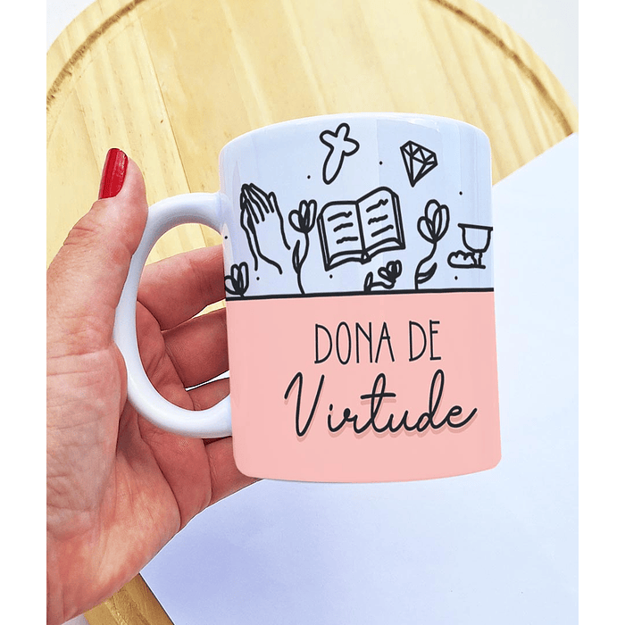 6 Arte para Caneca Mulher Dona Arquivo em Jpg  