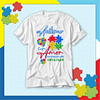 20 Artes para Camisa Autismo Arquivo Editavél 