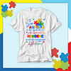 20 Artes para Camisa Autismo Arquivo Editavél 