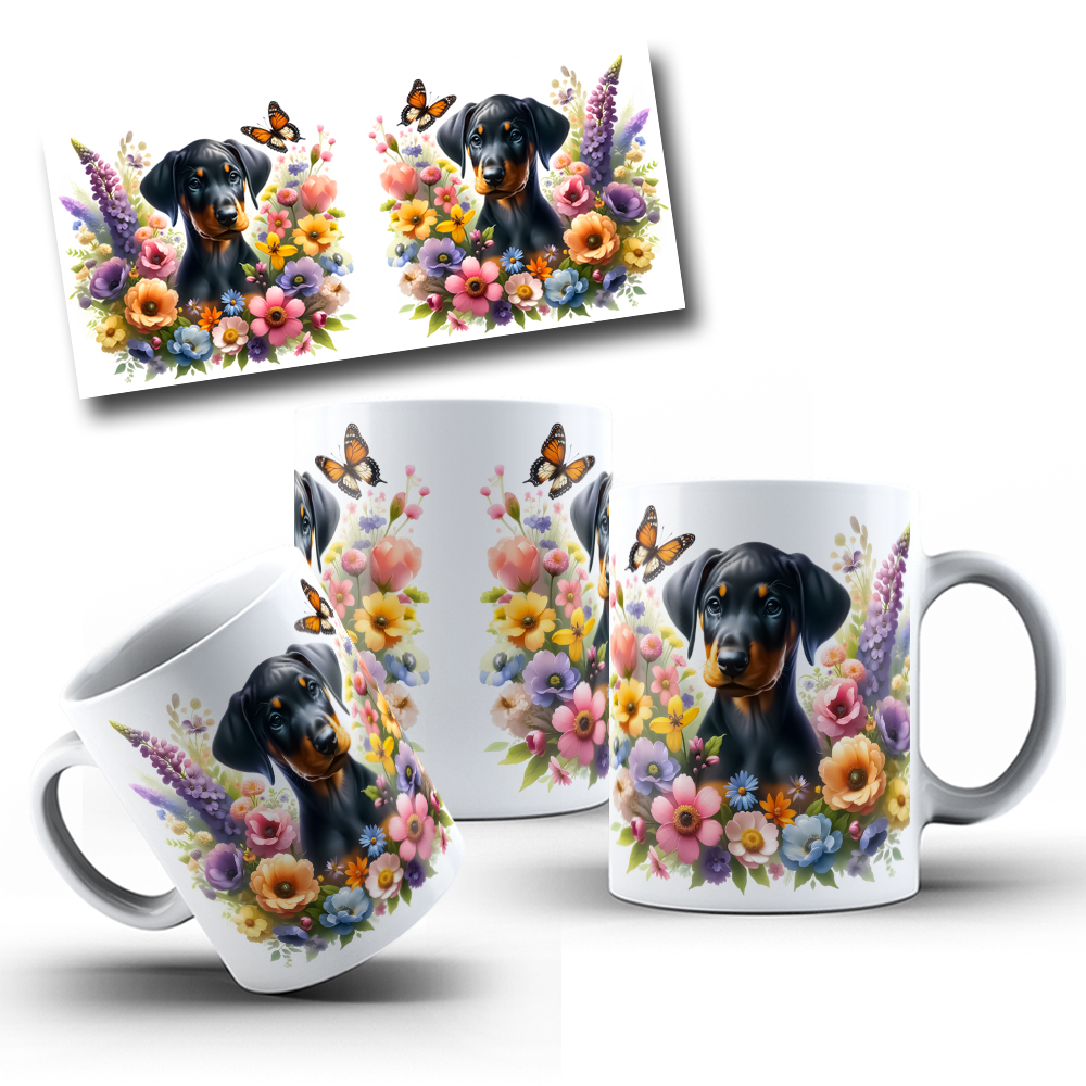 20 Arte para Caneca Animais Pets Arquivo em Jpg 5