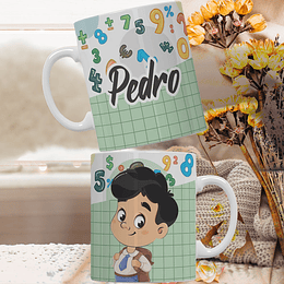 10 Artes para Caneca Volta as Aulas Arquivo Editavél 