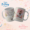 19 Artes para Caneca Aniversário Arquivo Editável