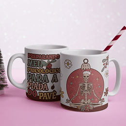 5 Artes para Caneca Natal Frases Arquivo Editável 