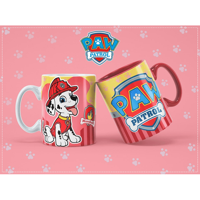 10 Artes para Caneca Patrulha Canina Arquivos em Photoshop 