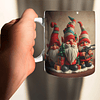 10 Artes para Caneca Natal Duendes Arquivo em Jpg 