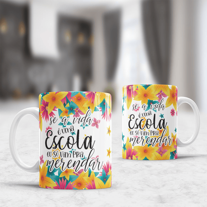 10 Artes para Caneca Frases Sinceras Arquivo Editável