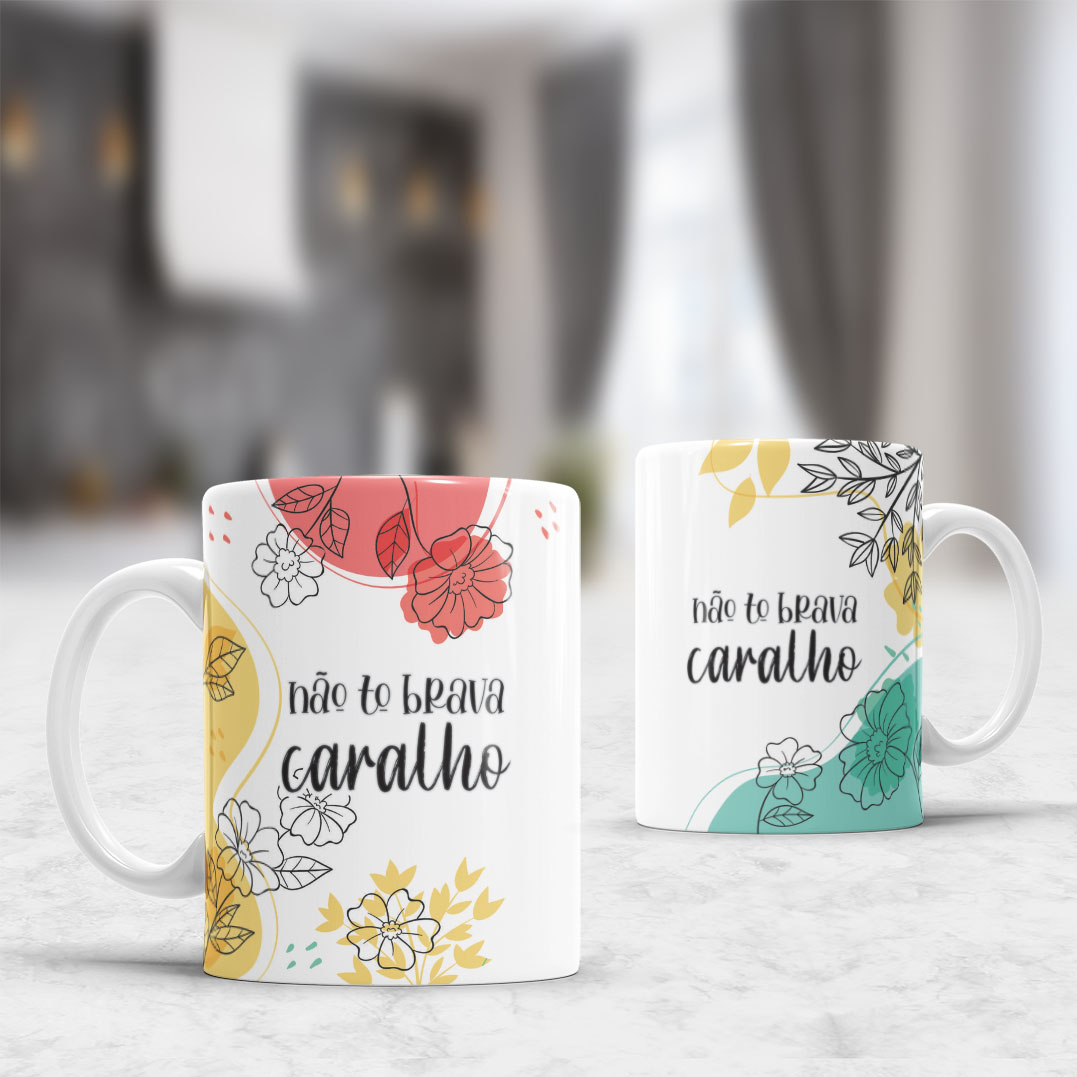 10 Artes para Caneca Frases Sinceras Arquivo Editável 8