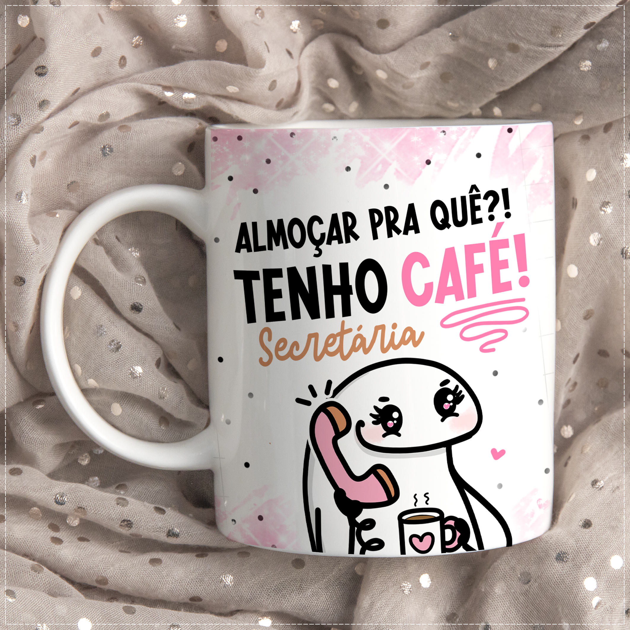 4 Artes Caneca Flork Secretária Arquivo em Jpg  2