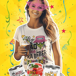 Kit Digital Frases Carnaval Arquivos em Png 