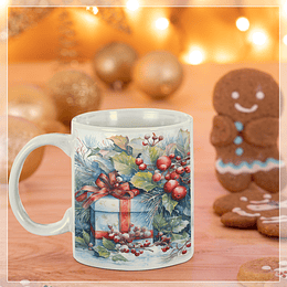 8 Artes para Caneca de Natal Diversos Arquivo em Jpg 