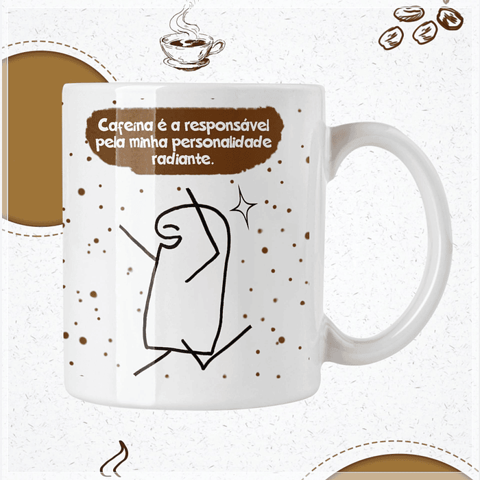 10 Artes Caneca Flork Café Arquivo em Jpg 