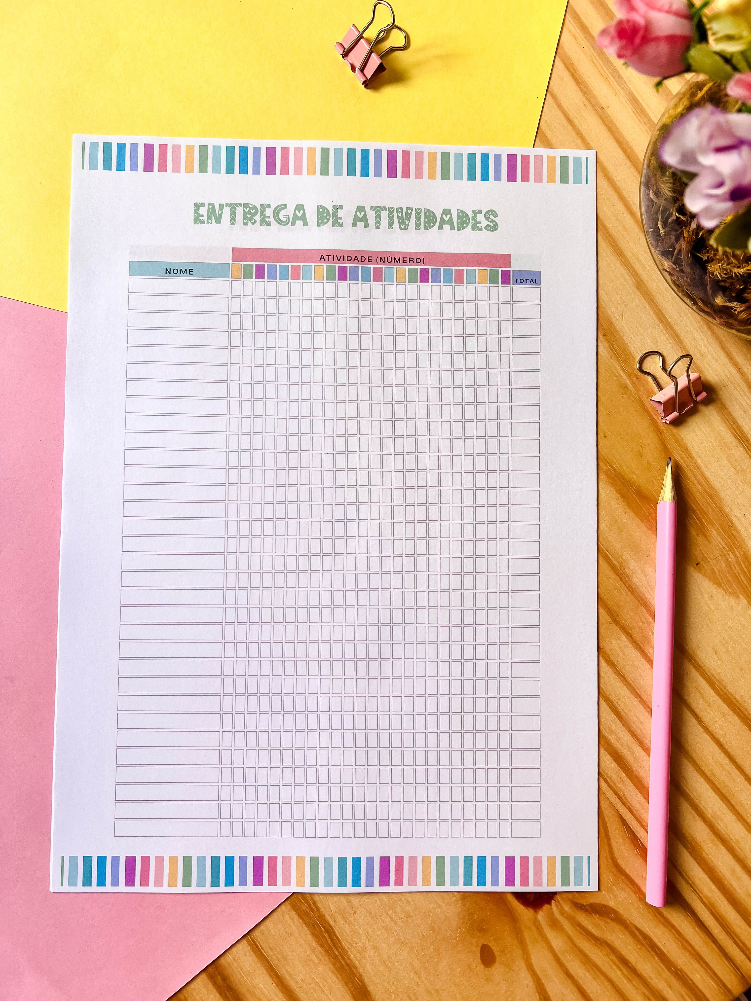 Arquivo Planner Professora A4 2024 em Pdf 4