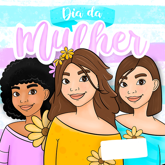 Kit Digital Mimos Dia das Mulheres em Png 1