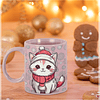 9 Artes para Caneca de Gatinhos Natal Arquivo em Jpg 