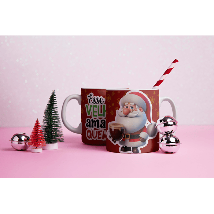 41 Artes para Caneca Natal Arquivo em Jpg 