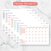 Arquivo para Planner Diário. Mensal e Semanal em Pdf 