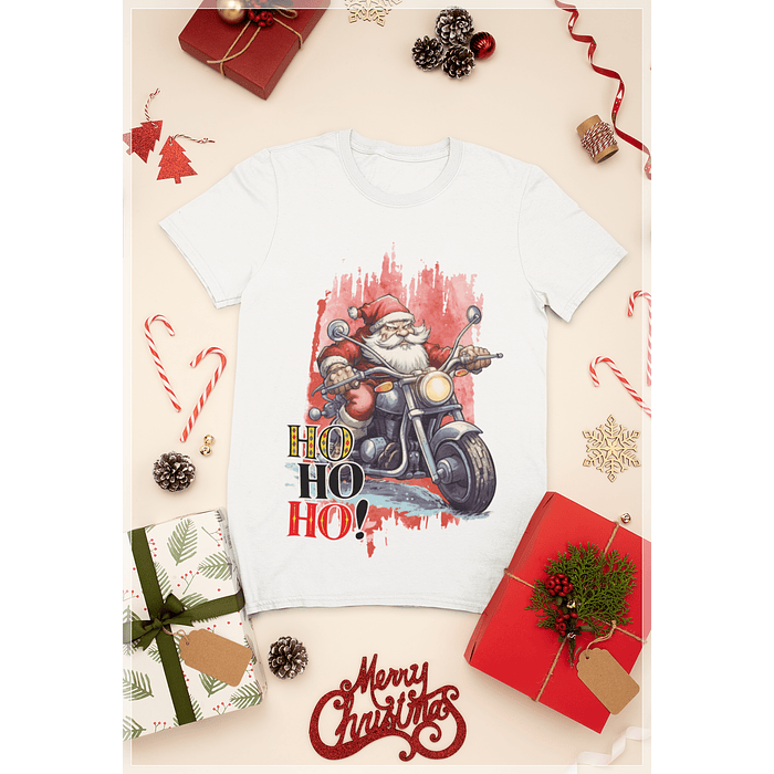 15 Artes para Camisa Papai Noel Bombado Arquivo em CorelDraw 