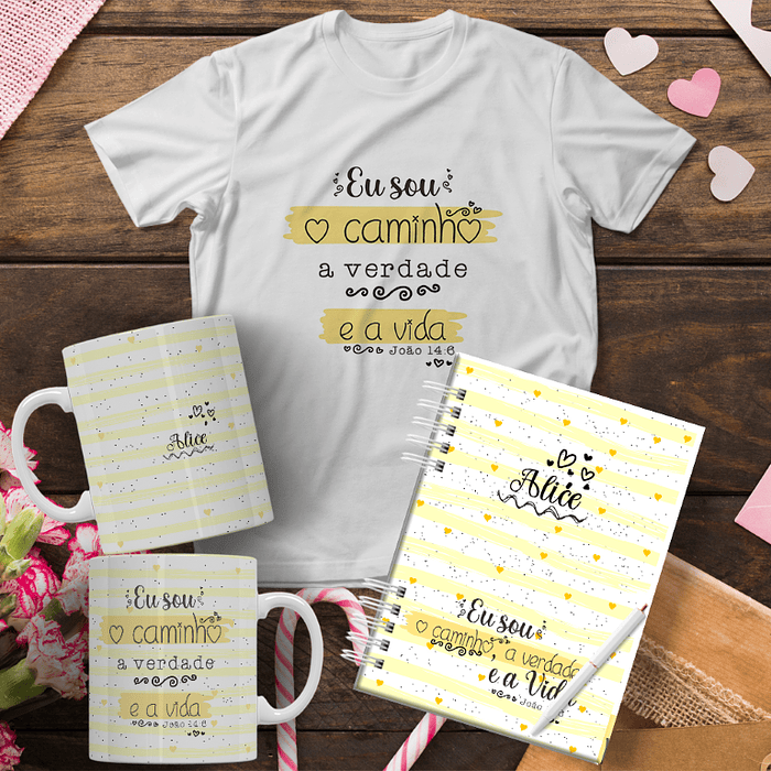 Arquivo para Capa Agendas, Caneca e Camisa Frases Versiculos Arquivo Editável 