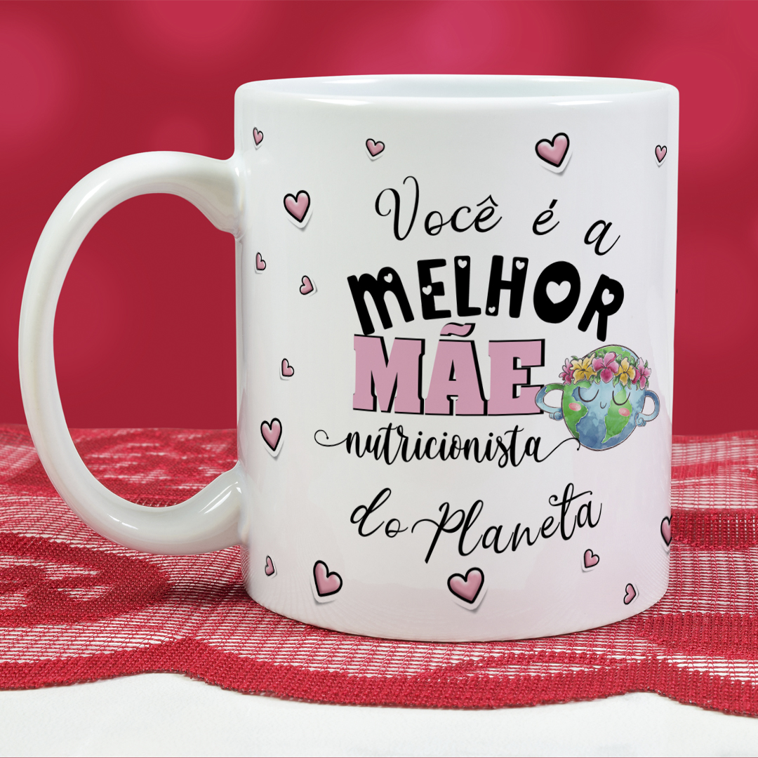 21 Arte para Caneca Dia das Mães Profissões Arquivo Editável 1