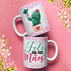 25 Artes para Caneca e Azulejo Dia das Mães Cactos Arquivo em Jpg 