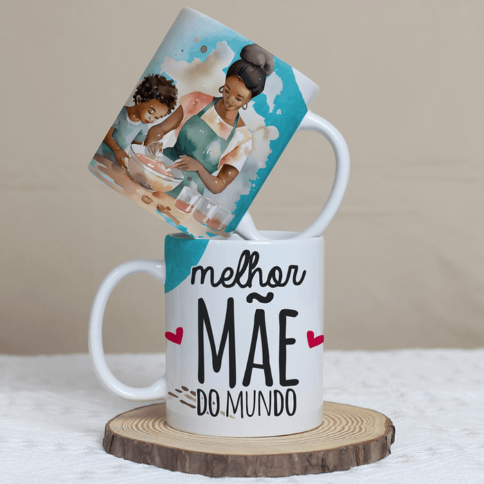 5 Artes Caneca Dia das Mães Arquivos Editável