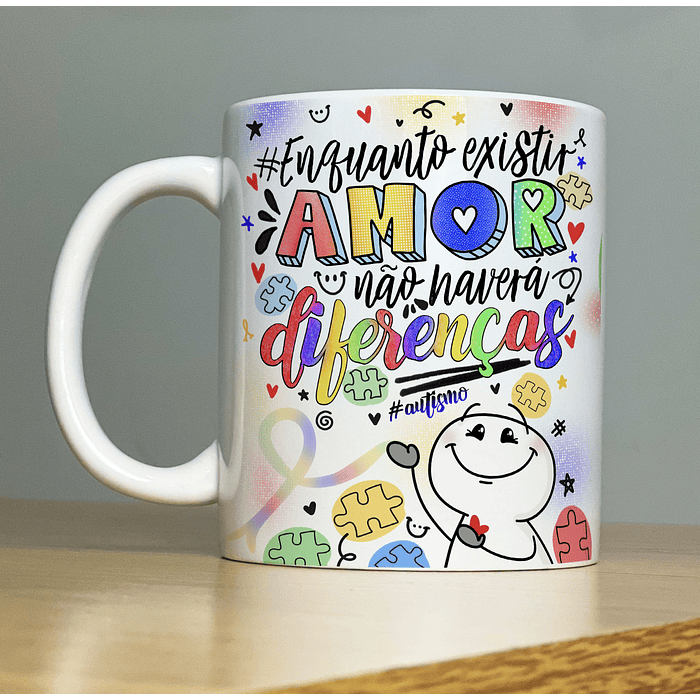 15 Artes para Caneca Autismo Arquivos em Jpg