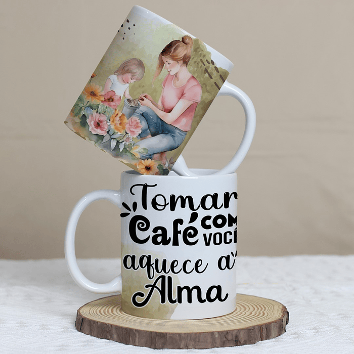 10 Artes Caneca Dia das Mães Arquivo Editável