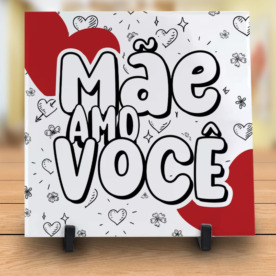 20 Artes para Caneca e Azulejo Dia das Mães Arquivo Editável  20