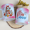 15 Artes para Caneca Dia das Mães Minnie e Margarida Arquivo Editável