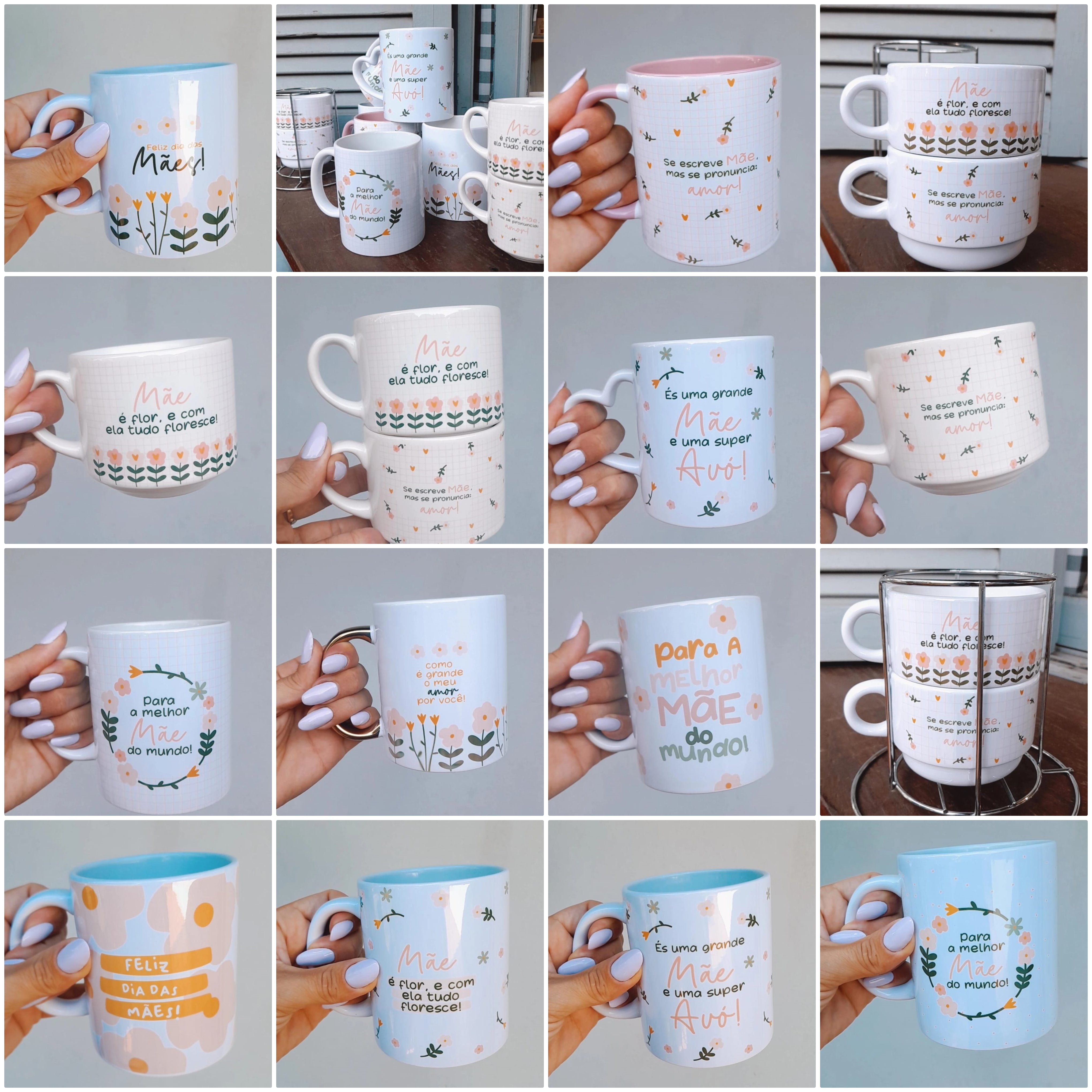 36 Artes para Caneca Dia das Mães Arquivo Jpg  1