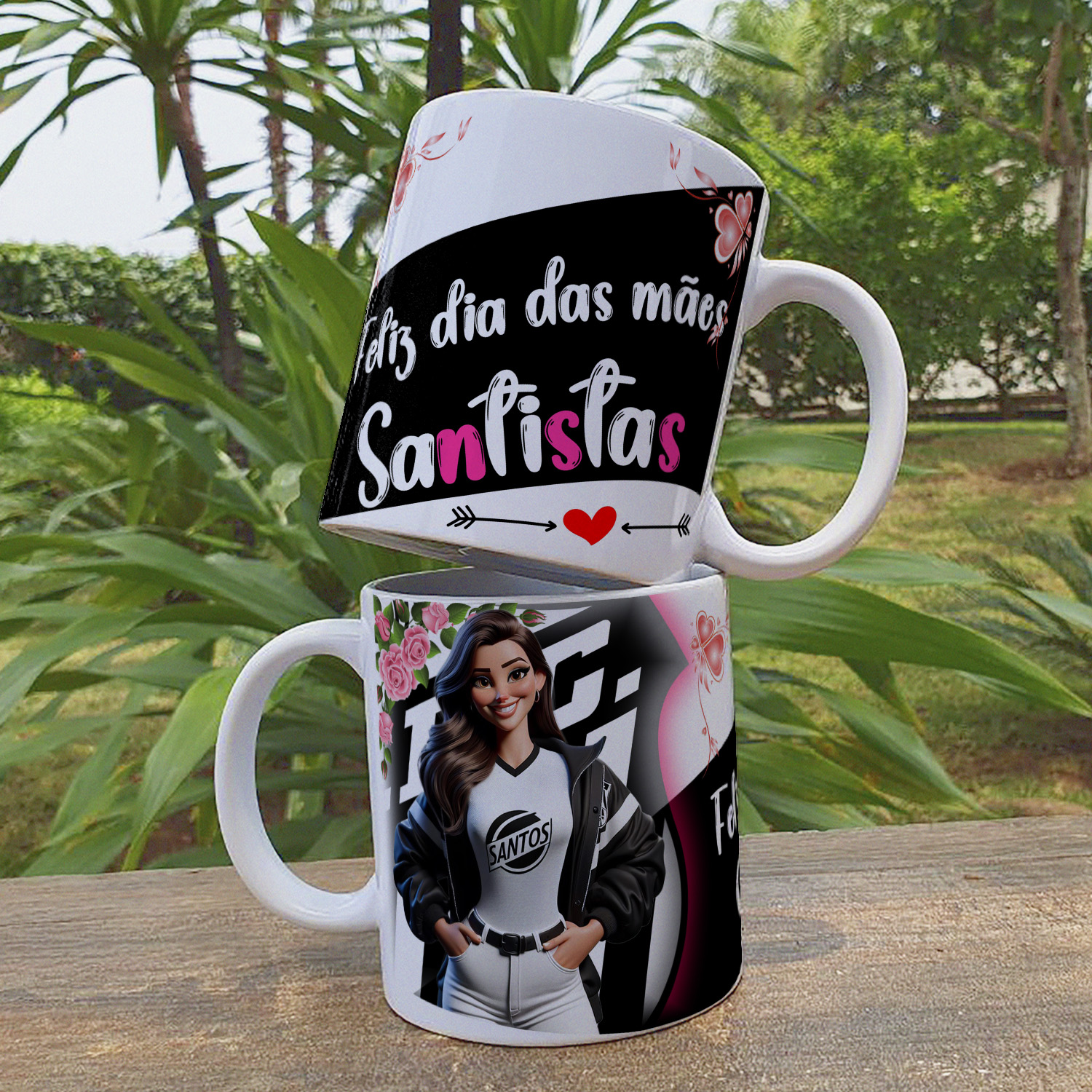 16 Artes para Canecas Dia das Mães Torcedoras Arquivo Editável 3