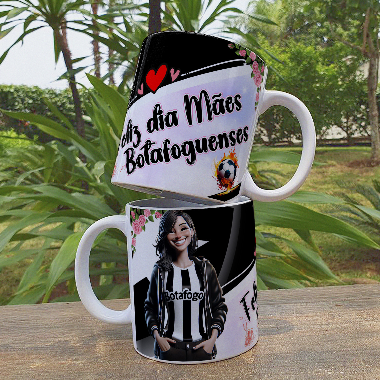 16 Artes para Canecas Dia das Mães Torcedoras Arquivo Editável 9
