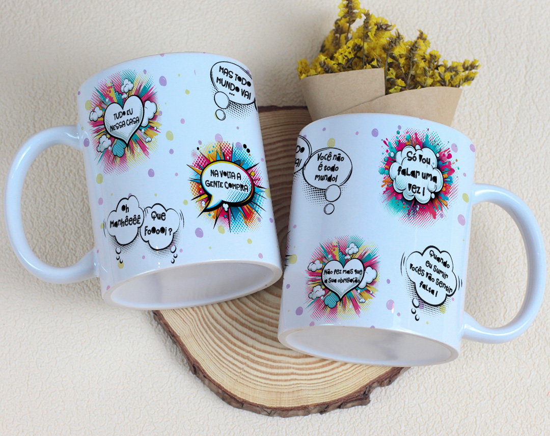 Arte Caneca Frases de Mãe Arquivo em Jpg  1